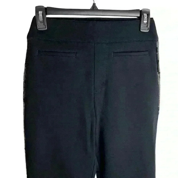 SPANX The Perfect Pant Ankle Sequin Tuxedo Skinny Classic Black Size Small - Picture 3 of 11